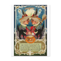 Vintage Halloween Greeting Cards Classic Posters Post Cards
