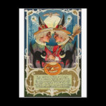 Vintage Halloween Greeting Cards Classic Posters Post Cards