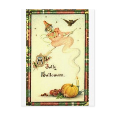 Vintage Halloween Greeting Cards Classic Posters postcards