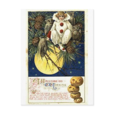 Vintage Halloween Greeting Cards Classic Posters postcards