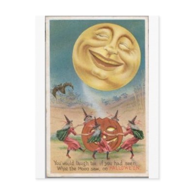 Vintage Halloween Greeting Cards Classic Posters postcards