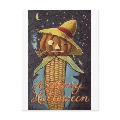 Vintage Halloween Greeting Cards Classic Posters postcards