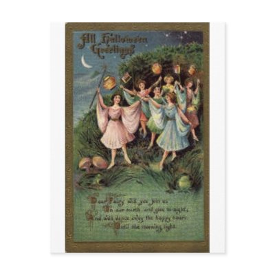 Vintage Halloween Greeting Cards Classic Posters postcards