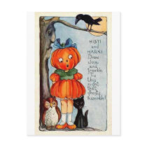 Vintage Halloween Greeting Cards Classic Posters Post Cards
