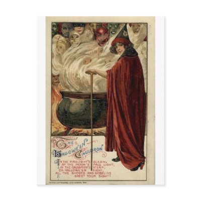 Vintage Halloween Greeting Cards Classic Posters postcards
