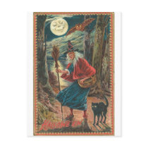 Vintage Halloween Greeting Cards Classic Posters Postcard