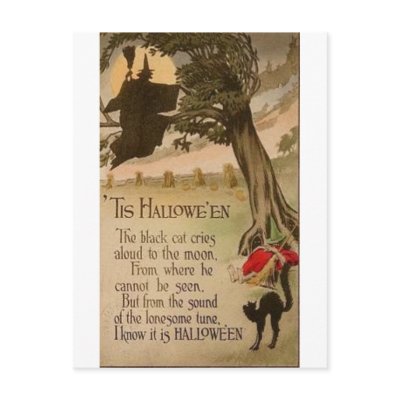 Vintage Halloween Greeting Cards Classic Posters postcards