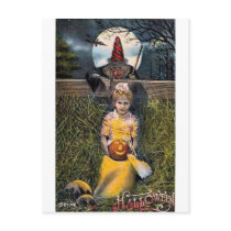 Vintage Halloween Greeting Cards Classic Posters Post Card
