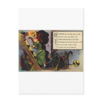 Vintage Halloween Greeting Cards Classic Posters Postcard