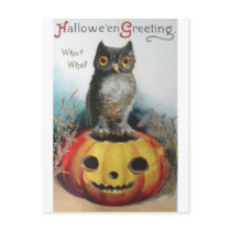 Vintage Halloween Greeting Cards Classic Posters Postcard