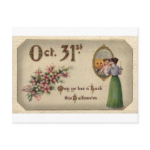 Vintage Halloween Greeting Cards Classic Posters Postcards