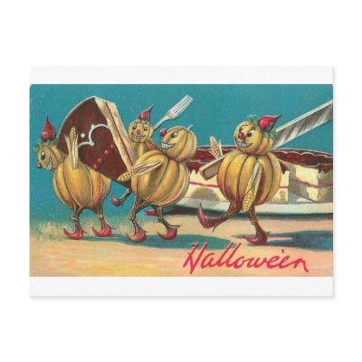 Vintage Halloween Greeting Cards Classic Posters postcards