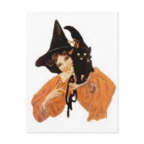 Vintage Halloween Greeting Cards Classic Posters Post Cards