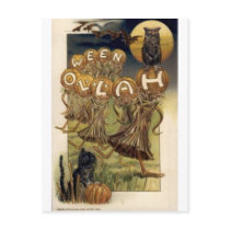 Vintage Halloween Greeting Cards Classic Posters Postcards