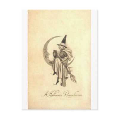 Vintage Halloween Greeting Cards Classic Posters postcards