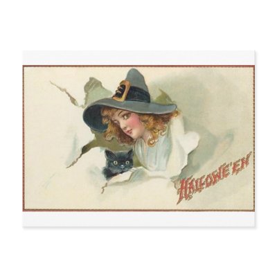 Vintage Halloween Greeting Cards Classic Posters postcards