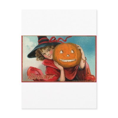 Vintage Halloween Greeting Cards Classic Posters postcards