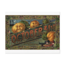 Vintage Halloween Greeting Cards Classic Posters Postcard