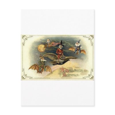 Vintage Halloween Greeting Cards Classic Posters postcards