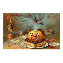 Vintage Halloween Greeting Cards Classic Posters Postcard