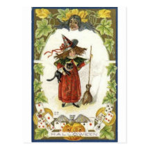 Vintage Halloween Greeting Cards Classic Posters Post Cards
