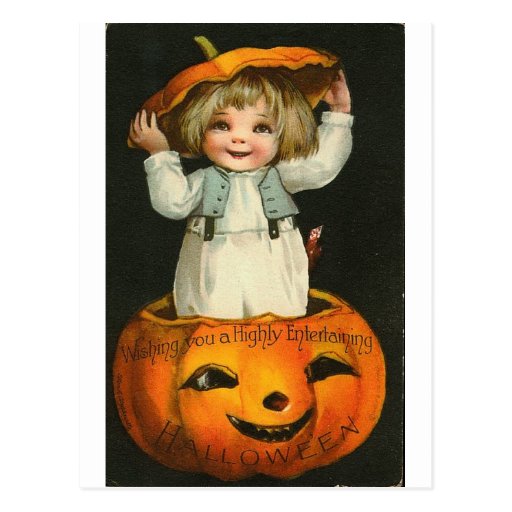 Vintage Halloween Greeting Cards Classic Posters Postcards