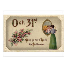 Vintage Halloween Greeting Cards Classic Posters Postcards