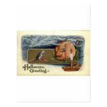 Vintage Halloween Greeting Cards Classic Posters Postcard