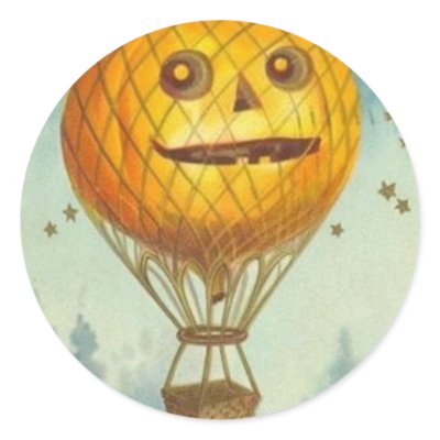 Vintage Halloween Greeting Cards Classic Posters stickers