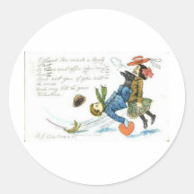 Vintage Halloween Greeting Cards Classic Posters Stickers