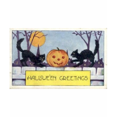 Vintage Halloween Greeting Cards Classic Posters t-shirts