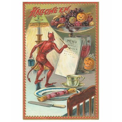 Vintage Halloween Greeting Cards Classic Posters t-shirts