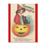 Vintage Halloween Greeting Postcards