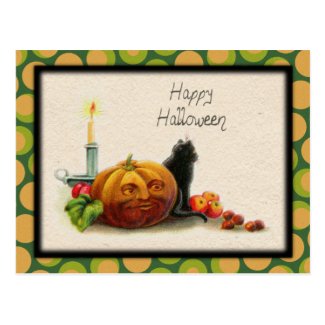 Vintage Halloween Greeting Postcards