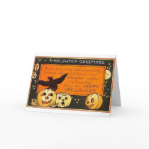 Vintage Halloween Greetings cards by vintagehalloween Vintage Halloween Greetings cards