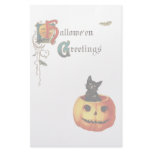 Vintage Halloween Greetings Stationery