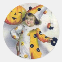 Vintage Halloween Greetings stickers