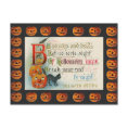 Vintage Halloween Imps postcard