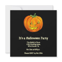 Vintage Halloween Invitation
