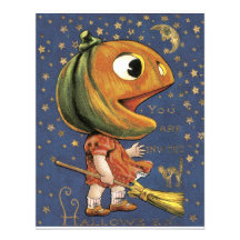 Vintage Halloween Invitations