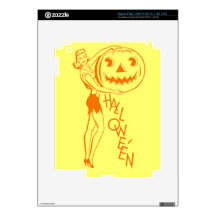 Vintage Halloween iPad 3 Decals
