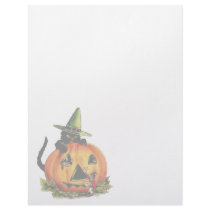 Vintage Halloween Letterhead Stationery by Vintage_Gifts Vintage Halloween Letterhead Stationery