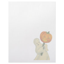 Vintage Halloween Letterhead Stationery