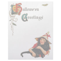Vintage Halloween Letterhead Stationery