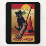 Vintage Halloween mousepad