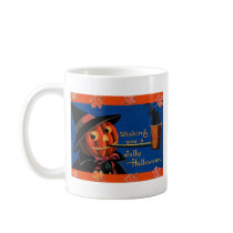Vintage Halloween Coffee Mugs
