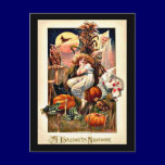 Vintage Halloween Nightmare postcards
