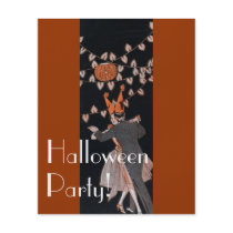 Vintage Halloween Party Custom Flyer