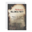 Vintage Halloween party Invitation invitation