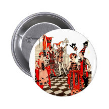 Vintage Halloween Party Pin